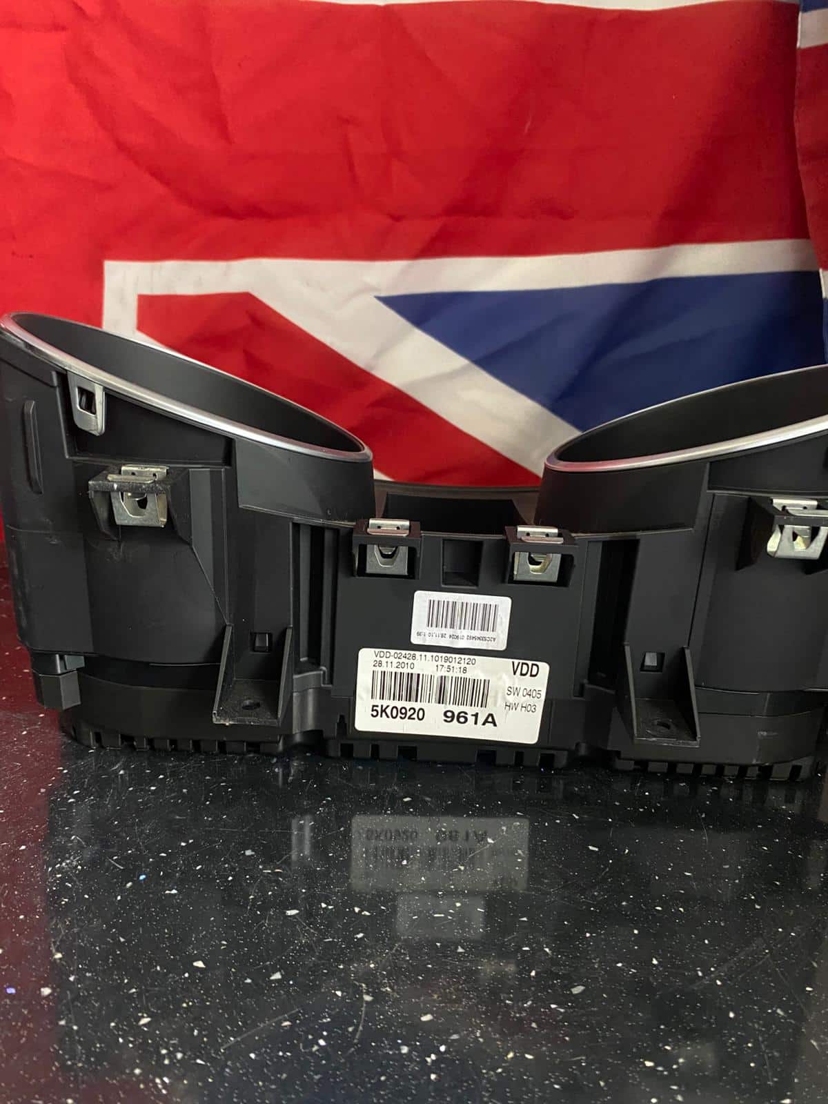 Ceas bord cu display mare , 5K0920961A, Vw Golf 6 Variant 5K0 920 961 A - imagine 3