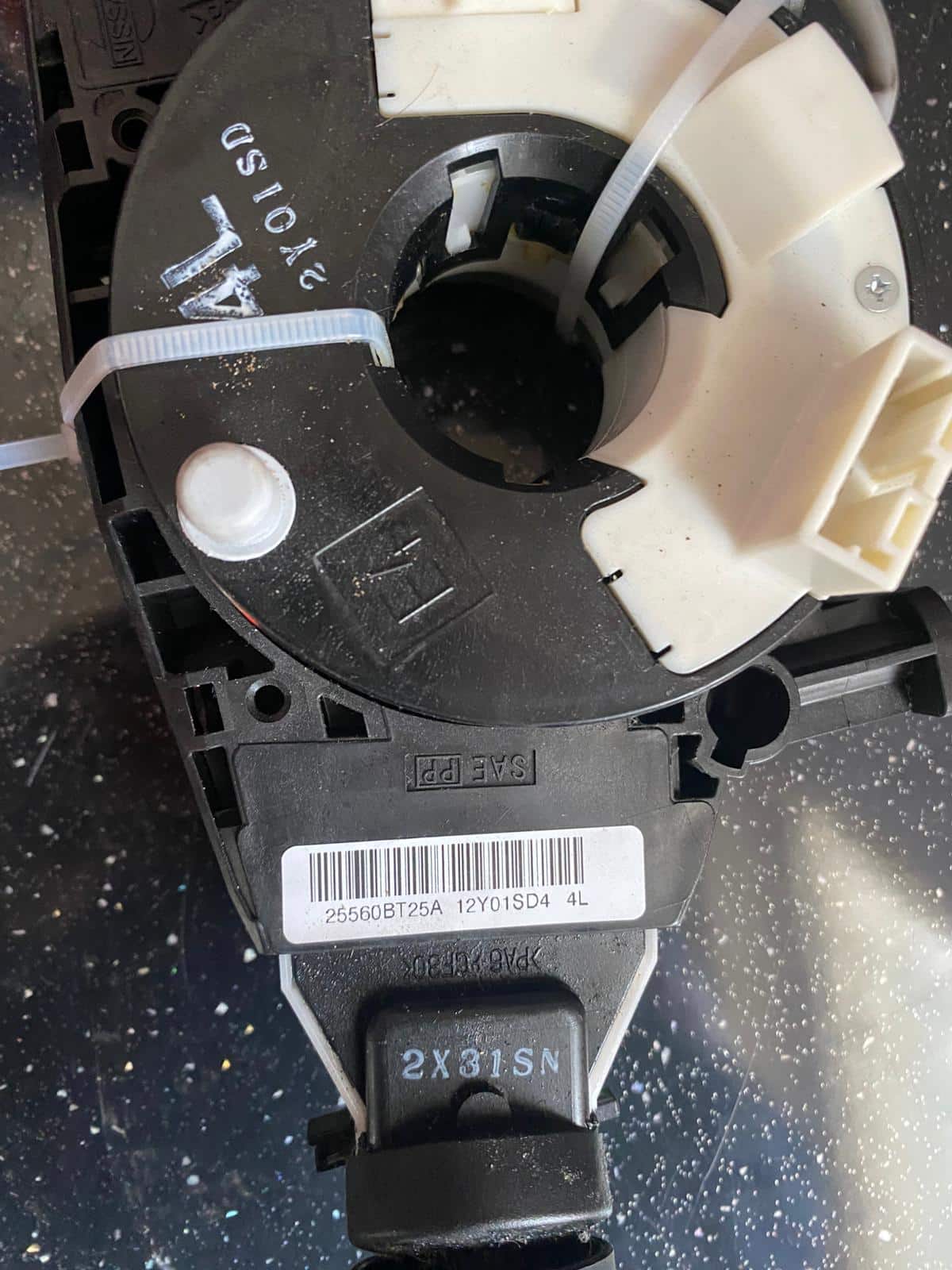 Spira volan + manete Nissan Qashqai 2012, 25560BT25A - imagine 3