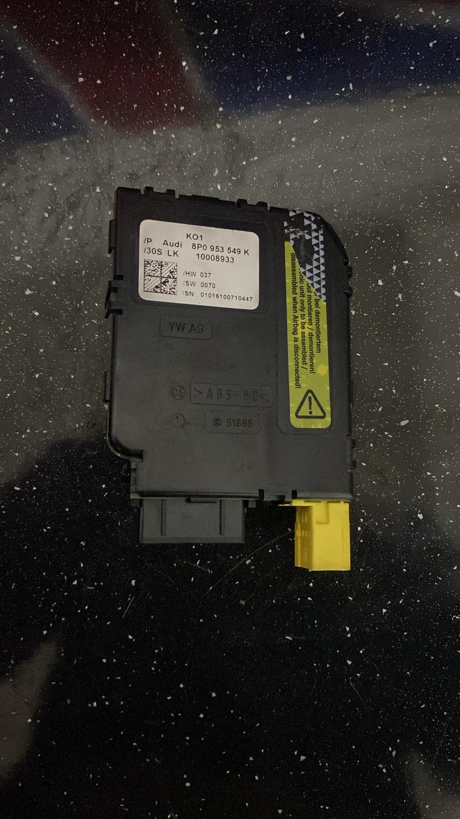 Modul coloana volan Audi A3 8P 2010 8P0953549K 8P0 953 549 K - imagine 3